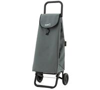 Garmol Chariot de Courses, Gris, 55 l