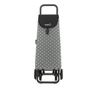 Garmol Chariot de Courses Gris/Noir 55 l