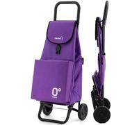 Garmol Chariot de Courses Violet 66 l