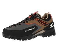 GARMONT Akron GTX Chaussures basses de randonnée imperméables et stables pour homme avec semelle extérieure antidérapante et daim, Toit marron Tango Red, 42.5 EU