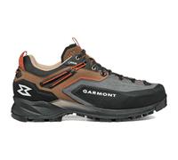 GARMONT Akron GTX Chaussures basses de randonnée imperméables et stables pour homme avec semelle extérieure antidérapante et daim, Toit marron Tango Red, 43 EU