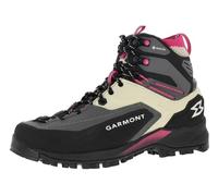 GARMONT Akron Mid GTX WMS Chaussures de randonnée imperméables et stables pour femme avec semelle extérieure adhérente et poids léger, Whitecup Grey Raspberry Pink, 42.5 EU