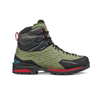 Garmont - Ascent Evo GTX - Chaussures alpinisme homme Olivine Green / Racing Red - 42.5