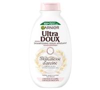 GARNE - Shampooing Douceur Apaisante, Soin Ultra Doux au Riz & Lait d’Avoine Bio (300 mL) - Le lot de 3