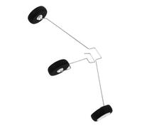 Garneck 1 Ensemble Kit de Train Atterrissage pour Modèles Avions Accessoire de Remplacement pour Aéronefs Compatible Divers Modèles Améliore Stabilité Performance Vol