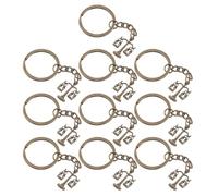 Garneck 1 Ensemble Porte-clés Avocat Alliage Pendentif Balance De Justice Et Maillet Accessoire Esthétique Pour Étudiants Droit Et Professionnels Cadeau Original Pour Diplômés Du 10 Pièces