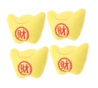 Garneck 10 Pièces Accessoires broche d'or broches et épingles pour femmes broche en peluche dessin animé broche du nouvel an épingles pour vêtements broches de dessin animé coton