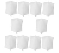 Garneck 10 Pièces Ballons Blancs Gonflables Pa Ballons à Hélium Écrits pour Décoration Fête Mariage Anniversaire Faciles à Gonfler et Lâcher