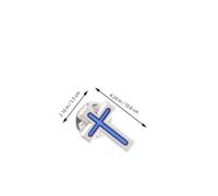 Garneck 10 Pièces Catholic Lapel Pins Metal Cross Brooches For Men Women Religious Faith Keepsake For Baptism And First Communion Party Accessories