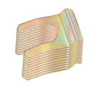 Garneck 10 pièces Clips de Fixation pour Durite de Frein Fer U-forme Résistants et Faciles à Installer Maintien Sécurisé des Tuyaux Huile Automobiles
