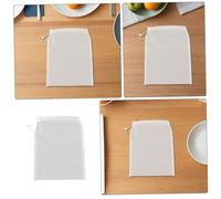 Garneck 10 Pièces Lot de Filtre Réutilisables Maille Fine pour Thé Café et Infusions de Filtration Non Tissé pour Filtrer Vin Jus et Lait Végétal Cuisine