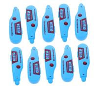 Garneck 10 Pièces Thermomètre Médecin S'habiller Et Faire Semblant De Jouer Costume D'accessoires De Médecin Trousse De Médecins Trousse De Médecin pour Tout-Petits Plastique Bleu