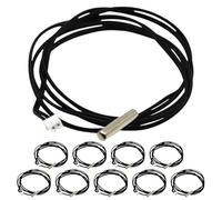 Garneck 10 Sondes de Température Ntc Étanches Câble 1 M, Capteurs Numériques Précis pour Climatiseurs, Réservoirs D’eau et Applications Industrielles, Lot de 10 Pièces