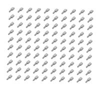 Garneck 100 pièces Écrous et Vis Cuivre Nickelé Entretoises Hexagonales Mâle-Femelle pour Montage PCB Colonne Cylindrique Simple Tête Résistantes Corrosion pour Cartes Mères et Drones