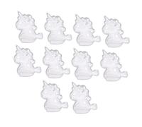 Garneck 10pièces Lot De Boîtes Transparentes à Bonbons Pour Mariage Boîtes Emballage De Faveurs De Fête Contenant De Dragées Pour Anniversaire Baptême Communion