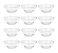 Garneck 12 Bols en Verre pour Masques Faciaux et Préparation d'Huiles Essentielles Lot pour Soins Visage à Domicile Salon