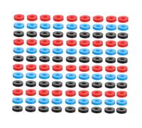 Garneck 120 Pièces Amortisseurs Caoutchouc pour Climatisation Antivibrations Isolation Phonique pour Unités Plafond et Gaines Résistance Haute Température Kit Montage Stable