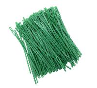 Garneck 120 Pièces Attaches de Fixation pour Plantes en Plastique Vert, Résistantes et Flexibles, pour Soutenir Plantes Grimpantes Jardin Extérieur