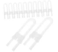 Garneck 12pièces Lot De Verrous De Sécurité Pour Portes Et Placards Adaptés Aux Meubles Et Armoires Protection Garçon Fille Sans Risque