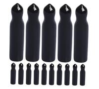 Garneck 15pièces Couvercle De Bouteille Caoutchouc Bouchon Bec Verseur pour Bouteilles Anti-éclaboussures Protection Hygiénique pour Boissons Et Sirops