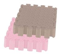 Garneck 16Pièces Jeu pour Garçon Fille Mousse Colorées pour Sol Doux Et Sécurisant Pours Tout Petits Parfait Pours De Jeu Motricité