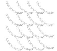 Garneck 18 Pcs Ressorts de Rechange pour Canapé 50 CM de Serpent, Clips de Tension Silencieux pour Fauteuils Inclinables et Meubles de Jardin, Kit de Réparation pour Coussins Affaissés,