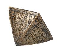 Garneck 1pièce Pyramide Égyptienne Miniature pour Collection Figurine Vintage pour Garçon Fille Et Décoration De Bureau Apprentissage Culturel Et Jeu Créatif