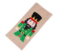 Garneck 1pièce Set De Housse De Bouteille De Vin Décorative De Noël avec Motif De Soldat De Cartoon Accessoire Festif pour Bar Restaurant Et Décoration Intérieur