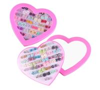 Garneck 2 boîtes Lot Boucles Oreilles Fantaisie pour Femmes Clous Décoratifs Plastique avec Motifs Fruits et Fleurs Légères et Confortables pour Style Chic Au Quotidien