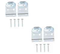 Garneck 2 Ensembles D'Accessoires pour La Maison Supports De Stores Enrouleurs Support D'Installation De Rideau Accessoires De Rideau Domestique Kit De Ressorts Fixation Épaisse Fer