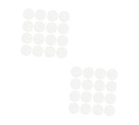 Garneck 2 Ensembles Non Woven Dim Sum Mesh Steamer Liner Pads Non Stick Disposable Round Steaming Cushion For Buns Dumplings Pastry Cooking 30 Pièces * 2
