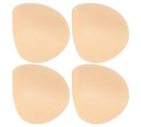 Garneck 2 paires Coussinets Épaule Amovibles Renfort de Couture pour Vêtements Épaulettes Antidérapantes pour et Manteaux Conception pour Hommes et Femmes Couleur Beige