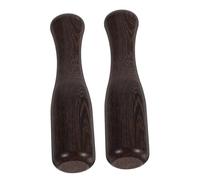 Garneck 2 pièces Bâton de Broyage Bois Naturel pour Fermentation Légumes Tamper Compact pour Cuisine et Bar Outil Pratique pour Préparation Aliments Fermentés et Épices
