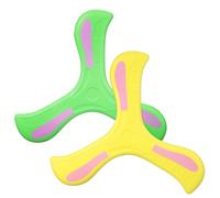 Garneck 2 Pièces Boomerangs pour Garçon Fille EVA Sécurisés Jouets de Plein Air Retour Facile pour Garçons Filles Jeux Extérieurs