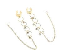 Garneck 2 pièces Boucles Oreilles Rondes avec Clips Perte pour Écouteurs sans Fil Légères et Durables Adaptées Aux Lot