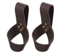 Garneck 2 Pièces Halloween Dragonne D'grenouille Médiévale en PU Marron, | Accessoire de Scène Pratique, Poids Équilibré, pour Cosplay et Performance, Style Médiéval, Facile à Utiliser