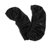 Garneck 2 Pièces Housse D’accoudoir de Chaise de Jeu en PU Noir | Installation sans Outil, Résistante à L’usure Éclaboussures, pour Accoudoirs de Chaise de Bureau