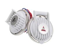 Garneck 2 Pièces Interrupteur à Pédale de Remplacement, Blanc Plastique | Compatibilité, Protection de Pont Intégrée, Installation sur Bateau, pour Techniciens Marins, Capitaines et Équipages