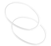 Garneck 2 pièces Joint d'étanchéité en Silicone pour autocuiseur Lot de 2 Anneaux compatibles et faciles à Nettoyer pour cocotte électrique Anciens modèles 3L/4L