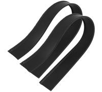 Garneck 2 pièces Lot Bandes Caoutchouc Raclette Vitre Rechange Adhérence Renforcée Remplacement Facile Nettoyant Vitres Gomme Nettoyante pour Fenêtre