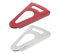 Garneck 2 pièces Ouvre Bocal Multifonction Manuel Acier Inoxydable et avec Poignée Ergonomique Antidérapante pour Cuisine Camping Personnes Âgées et Mains Faibles