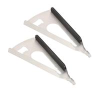 Garneck 2 pièces Ouvre Bouteilles Multifonction Inox Ouvre Capsules et Boîtes et Cuisine Bar et