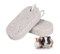 Garneck 2 Pièces Pierre molaire Hamster dent Accessoires affûtage Chat broyeur Gerbille Animal de Compagnie Rat minéral Pierre des molaires ronger Souris mâcher écureuil Jouets Animaux