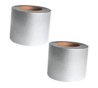 Garneck 2 pièces Ruban Adhésif Étanche Butyle Réparation Fuite Résistant Haute Température Scellant pour Tuyaux et Surfaces Usage Industriel et Domestique