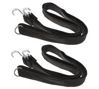 Garneck 2 pièces Sangle Élastique de Fixation pour Bagages Lot de Noir pour et Vélo pour Sécuriser Charges et Luggage Remorque ou