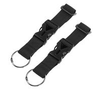 Garneck 2 pièces Sangles Bagages Valises Multifonctions avec Boucle Elastique Accroche Sac à Dos Voyage Résistant