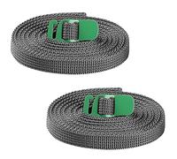 Garneck 2 pièces Sangles de Luggage Acier Inoxydable Lot de Sangles de Fixation pour Camping et Voyage pour Bagages Tentes et Accessoires Couleur Aléatoire Couleur Couleur Aléatoire