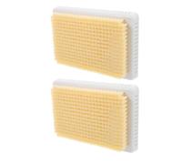Garneck 2 Pièces Shower Wall Mounted Back Scrubber Strong Bristles Exfoliating Body Brush For Men And Women Easy No-hand Back Cleaning And Spa Massage