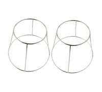 Garneck 2 pièces Support Plateau de Fruits de Mer Acier Inoxydable Double Résistant Corrosion Rack de Polyvalent pour Cuisine Restaurant et Buffet Lot