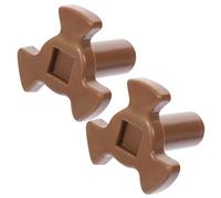 Garneck 2 pièces Support Plateau Tournant Y Forme de Y pour Four Micro-ondes Coupleur Robuste Accessoire de Remplacement pour Plateau Verre Lot